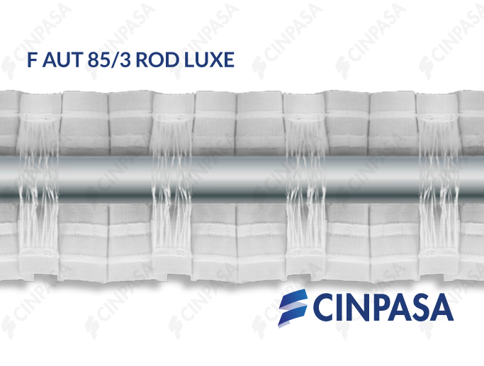  Automatic pencil pleat tape with filament loops for rods 